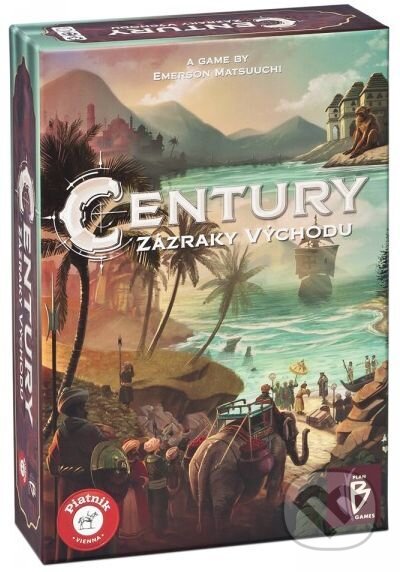 Společenská hra: Century II. - Zázraky Východu (Emerson Matsuuchi). Piatnik, 2017 Společenská hra: Century II. - Zázraky Východu (Emerson Matsuuchi). Piatnik, 2017