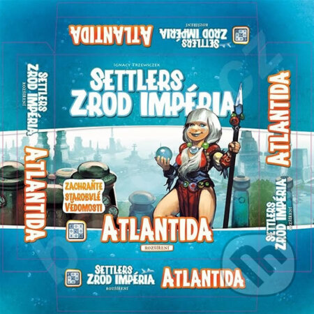 Spoločenská hra: Settlers: Zrod impéria-Atlantida (Rozšíření) (Ignacy Trzewiczek). REXhry, 2018 Spoločenská hra: Settlers: Zrod impéria-Atlantida (Rozšíření) (Ignacy Trzewiczek). REXhry, 2018