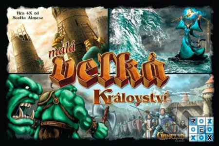 Spoločenská hra: Malá velká království-Úsvit hrdinů (rozšíření) (Scott Almes). REXhry, 2018 Spoločenská hra: Malá velká království-Úsvit hrdinů (rozšíření) (Scott Almes). REXhry, 2018