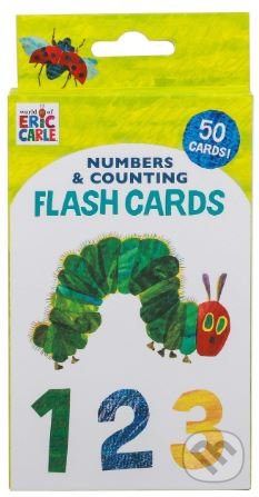 Numbers and Counting Flash Cards - Eric Carle (ilustrácie), Chronicle Books, 2019