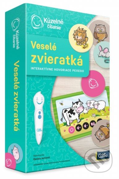 Společenská hra: Kúzelné čítanie Pexeso: Veselé zvieratká (Albi). Albi, 2019 Společenská hra: Kúzelné čítanie Pexeso: Veselé zvieratká (Albi). Albi, 2019