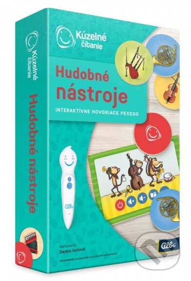 Spoločenská hra: Kúzelné čítanie Pexeso: Hudobné nástroje (Albi). Albi, 2019 Spoločenská hra: Kúzelné čítanie Pexeso: Hudobné nástroje (Albi). Albi, 2019