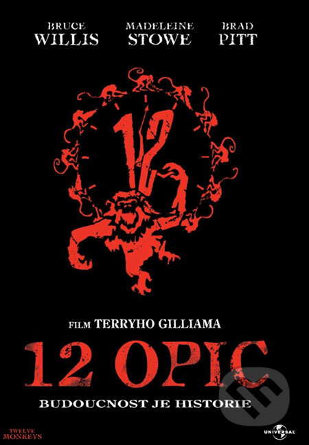 Film: 12 opíc (Terry Gilliam) (). Bonton Film, 1995 Film: 12 opíc (Terry Gilliam) (). Bonton Film, 1995