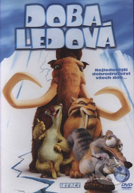 Film: Doba ľadová 1 (Carlos Saldanha a Chris Wedge) (DVD). Bonton Film, 2002 Film: Doba ľadová 1 (Carlos Saldanha a Chris Wedge) (DVD). Bonton Film, 2002