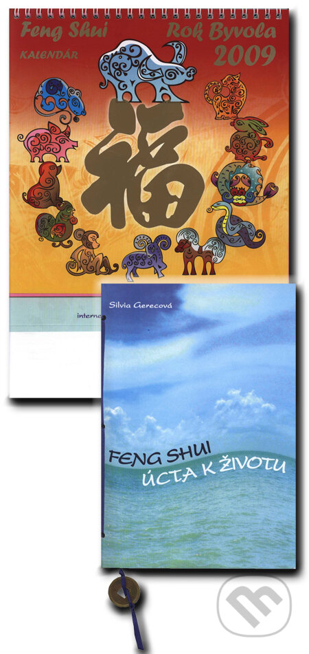 Kniha: Feng Shui - úcta k životu + Feng Shui - Rok Byvola 2009 (Silvia Gerecová). Silvia Gerecová, 2008 Kniha: Feng Shui - úcta k životu + Feng Shui - Rok Byvola 2009 (Silvia Gerecová). Silvia Gerecová, 2008