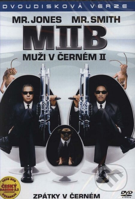 Film: Muži v čiernom 2 (Barry Sonnenfeld) (). Bonton Film, 2002 Film: Muži v čiernom 2 (Barry Sonnenfeld) (). Bonton Film, 2002