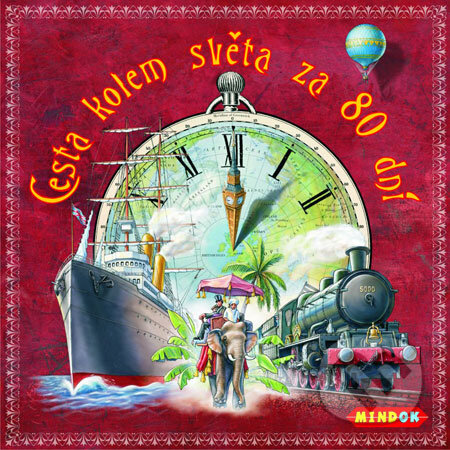 Spoločenská hra: Cesta kolem světa za 80 dní (Mindok). Mindok Spoločenská hra: Cesta kolem světa za 80 dní (Mindok). Mindok