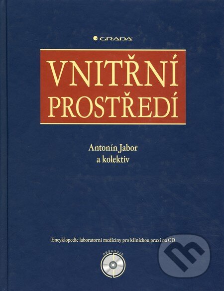 Kniha: Vnitřní prostředí (Antonín Jabor a kolektiv). Grada, 2008 Kniha: Vnitřní prostředí (Antonín Jabor a kolektiv). Grada, 2008