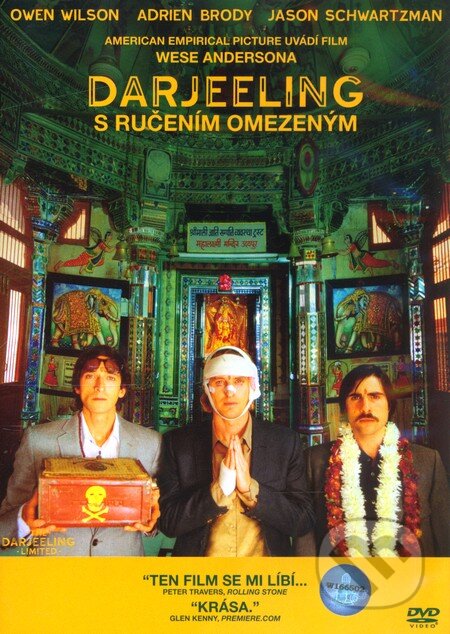 Film: Darjeeling s ručením obmedzeným (Wes Anderson) (). Bonton Film, 2007 Film: Darjeeling s ručením obmedzeným (Wes Anderson) (). Bonton Film, 2007