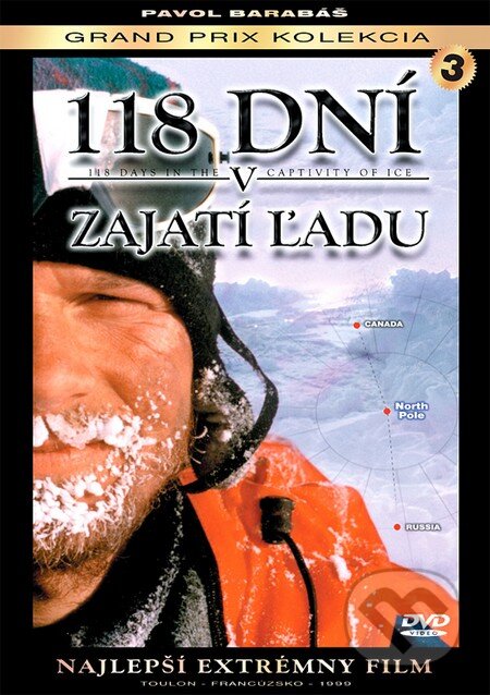 Film: 118 dní v zajatí ľadu (Pavol Barabáš) (DVD). K2 studio, 1998 Film: 118 dní v zajatí ľadu (Pavol Barabáš) (DVD). K2 studio, 1998