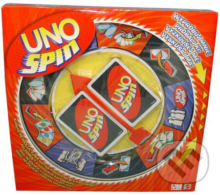 Spoločenská hra: UNO karty Spin (Mattel). Mattel Spoločenská hra: UNO karty Spin (Mattel). Mattel