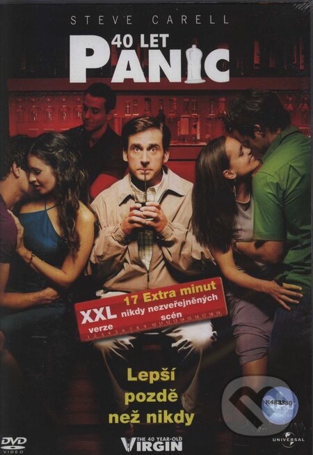 Film: 40 rokov panic (Judd Apatow) (). Bonton Film, 2005 Film: 40 rokov panic (Judd Apatow) (). Bonton Film, 2005