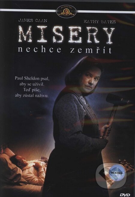 Film: Misery nechce zomrieť (Rob Reiner) (). Bonton Film, 1990 Film: Misery nechce zomrieť (Rob Reiner) (). Bonton Film, 1990