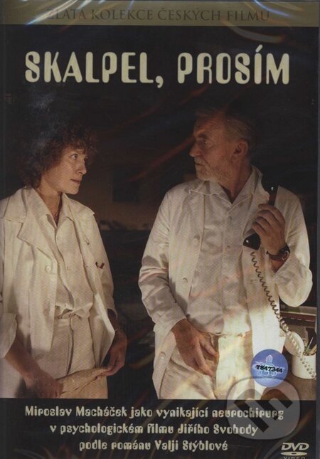Film: Skalpel, prosím (Jiří Svoboda) (). Bonton Film, 1985 Film: Skalpel, prosím (Jiří Svoboda) (). Bonton Film, 1985