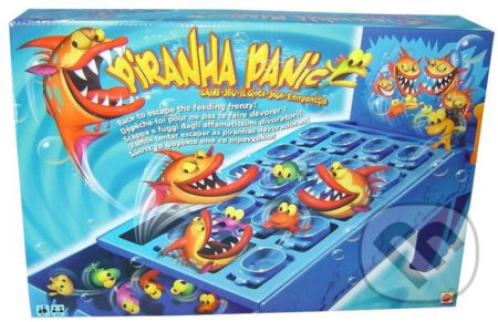 Spoločenská hra: Útok piraní (Mattel). Mattel Spoločenská hra: Útok piraní (Mattel). Mattel