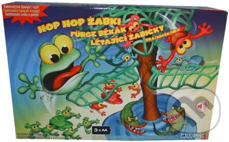 Spoločenská hra: Lietajúce žabky (Mattel). Mattel Spoločenská hra: Lietajúce žabky (Mattel). Mattel