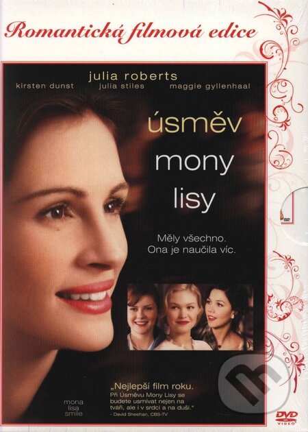 Film: Úsmev Mony Lízy - žánrová edícia (Mike Newell) (). Bonton Film, 2003 Film: Úsmev Mony Lízy - žánrová edícia (Mike Newell) (). Bonton Film, 2003