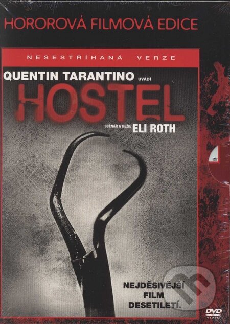 Film: Hostel - žánrová edícia (Eli Roth) (DVD). Bonton Film, 2005 Film: Hostel - žánrová edícia (Eli Roth) (DVD). Bonton Film, 2005