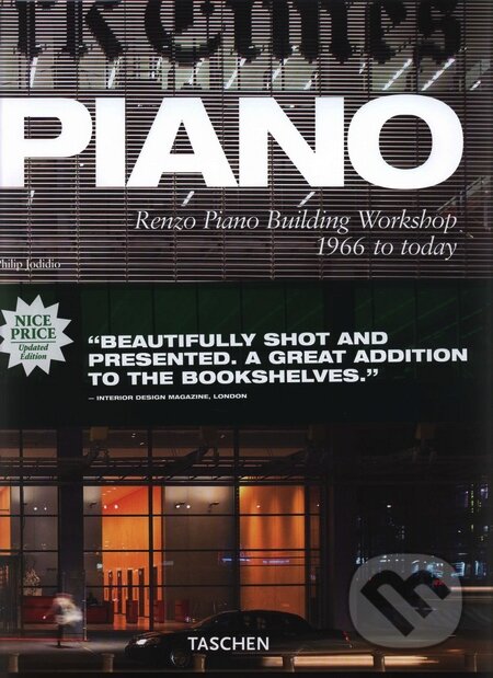 Kniha: Piano - Renzo Building Workshop 1966 to today (Philip Jodidio). Taschen, 2008 Kniha: Piano - Renzo Building Workshop 1966 to today (Philip Jodidio). Taschen, 2008