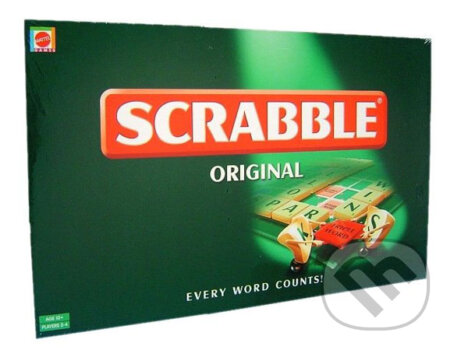 Spoločenská hra: Scrabble Original (anglická verzia) (Mattel). Mattel Spoločenská hra: Scrabble Original (anglická verzia) (Mattel). Mattel