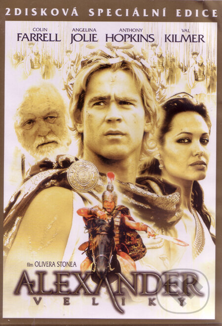 Alexander Veľký 2 DVD - Oliver Stone, Hollywood, 2004