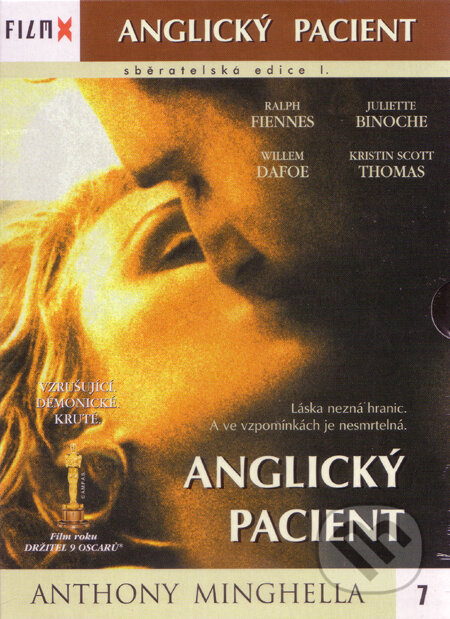 Film: Anglický pacient (Anthony Minghella) (). Hollywood, 1996 Film: Anglický pacient (Anthony Minghella) (). Hollywood, 1996