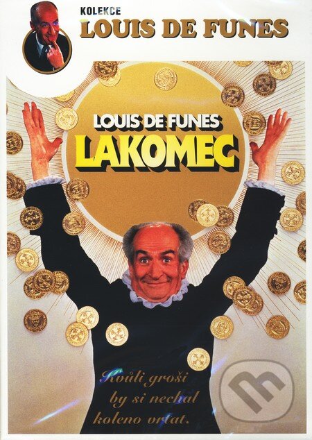 Film: Louis de Funés - Lakomec (Jean Girault) (). Hollywood, 1980 Film: Louis de Funés - Lakomec (Jean Girault) (). Hollywood, 1980