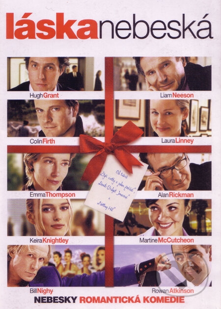 Film: Láska nebeská (Richard Curtis) (DVD). Hollywood, 2003 Film: Láska nebeská (Richard Curtis) (DVD). Hollywood, 2003