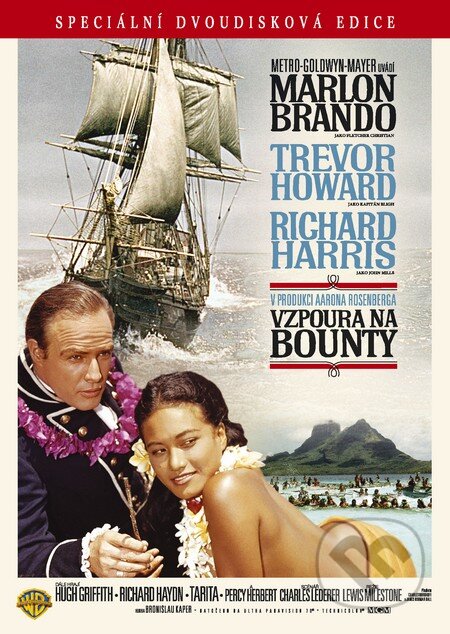 Film: Vzbura na Bounty (2 DVD) (Carol Reed a Lewis Milestone) (). Magicbox, 1962 Film: Vzbura na Bounty (2 DVD) (Carol Reed a Lewis Milestone) (). Magicbox, 1962