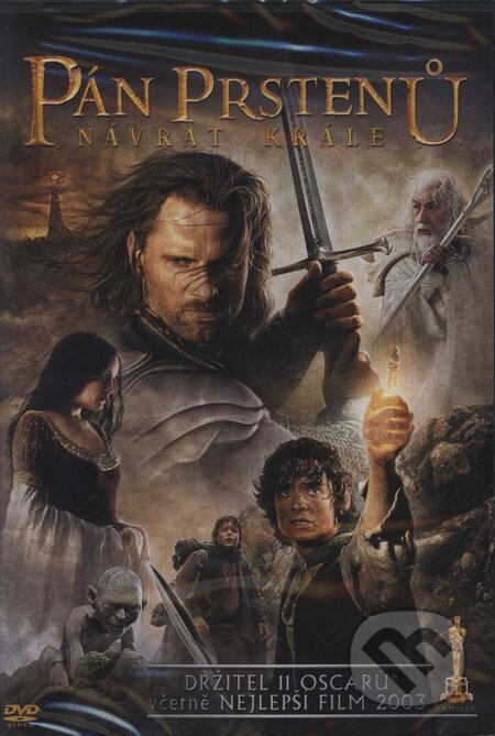 Film: Pán prsteňov: Návrat kráľa (2 DVD) (Peter Jackson) (DVD). Magicbox, 2003 Film: Pán prsteňov: Návrat kráľa (2 DVD) (Peter Jackson) (DVD). Magicbox, 2003