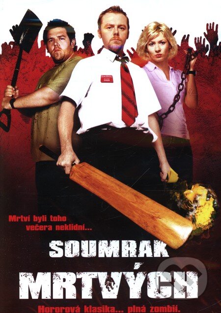 Film: Súmrak mŕtvych (Edgar Wright) (DVD). Hollywood, 2004 Film: Súmrak mŕtvych (Edgar Wright) (DVD). Hollywood, 2004