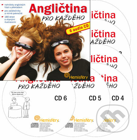 Angličtina pro každého (6 audio CD), Hemisféry, 2008