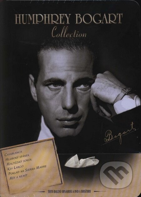 Film: Kolekce filmů H. Bogarta 6DVD (Howard Hawks, John Huston a Michael Curtiz) (). Magicbox, 1941 Film: Kolekce filmů H. Bogarta 6DVD (Howard Hawks, John Huston a Michael Curtiz) (). Magicbox, 1941