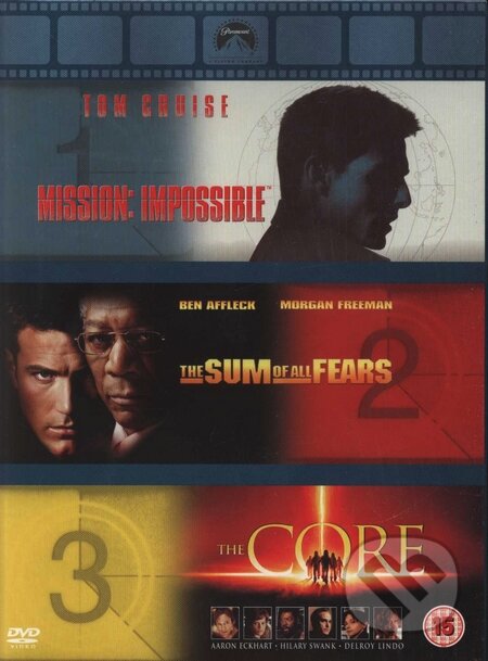 Film: Akční pack 3DVD-Nejhorší obavy+Jádro+Mission : Impossible 1 (Magicbox) (). Magicbox Film: Akční pack 3DVD-Nejhorší obavy+Jádro+Mission : Impossible 1 (Magicbox) (). Magicbox