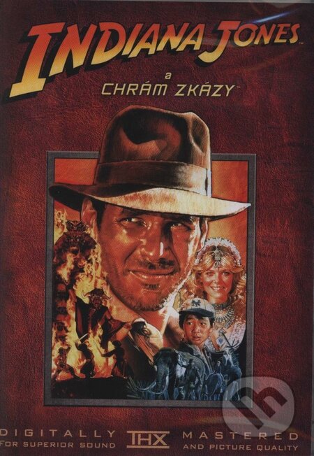 Film: Indiana Jones a chrám skazy (Steven Spielberg) (DVD). Magicbox, 1984 Film: Indiana Jones a chrám skazy (Steven Spielberg) (DVD). Magicbox, 1984