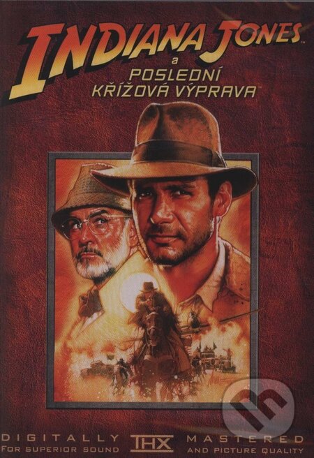 Film: Indiana Jones a posledná križiacka výprava (Steven Spielberg) (DVD). Magicbox, 1989 Film: Indiana Jones a posledná križiacka výprava (Steven Spielberg) (DVD). Magicbox, 1989