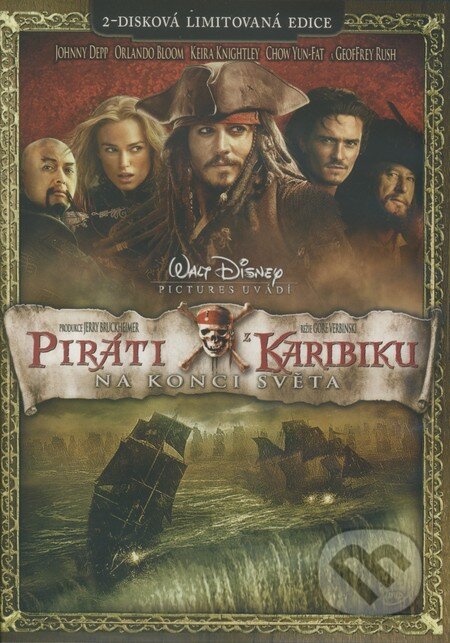 Film: Piráti z Karibiku 3: Na konci sveta (Gore Verbinski) (DVD). Magicbox, 2007 Film: Piráti z Karibiku 3: Na konci sveta (Gore Verbinski) (DVD). Magicbox, 2007