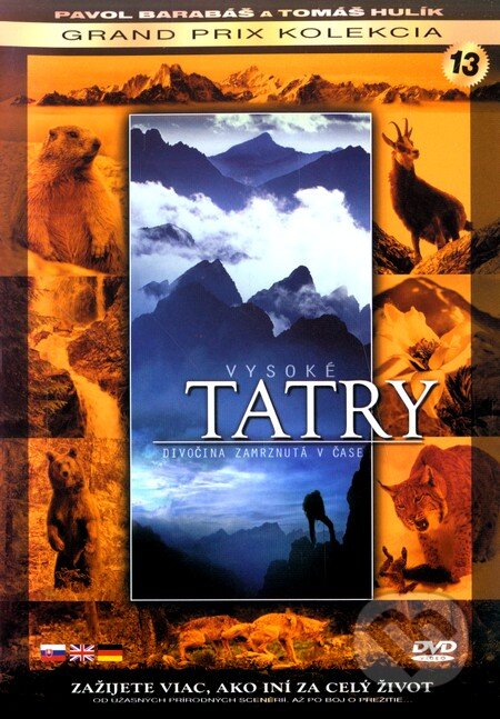 Film: Vysoké Tatry - Divočina zmrznutá v čase (Pavol Barabáš) (DVD). K2 studio, 2007 Film: Vysoké Tatry - Divočina zmrznutá v čase (Pavol Barabáš) (DVD). K2 studio, 2007