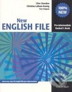 Kniha: New English File - Pre-Intermediate - Student´s Book (Oxford University Press). Oxford University Press, 2005 Kniha: New English File - Pre-Intermediate - Student´s Book (Oxford University Press). Oxford University Press, 2005