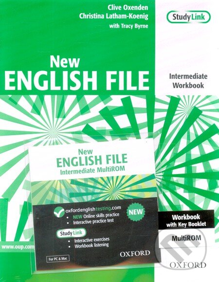 Kniha: New English File - Intermediate - Workbook + MultiROM with Key (Oxford University Press). Oxford University Press, 2006 Kniha: New English File - Intermediate - Workbook + MultiROM with Key (Oxford University Press). Oxford University Press, 2006