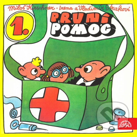 Audiokniha: První pomoc 1 (Irena Straková, Miloš Kirschner a Vladimír Straka). Supraphon, 2019 Audiokniha: První pomoc 1 (Irena Straková, Miloš Kirschner a Vladimír Straka). Supraphon, 2019