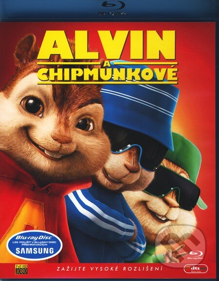 Film: Alvin a Chipmunkovia (Tim Hill) (Blu-ray). Bonton Film, 2007 Film: Alvin a Chipmunkovia (Tim Hill) (Blu-ray). Bonton Film, 2007
