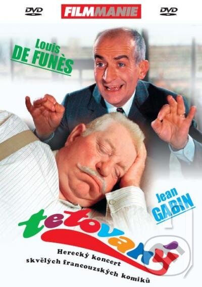 Film: Louis de Funés - Tetovaný (Denys de La Patelliére) (DVD). Hollywood, 1968 Film: Louis de Funés - Tetovaný (Denys de La Patelliére) (DVD). Hollywood, 1968