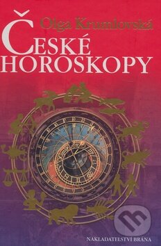 Kniha: České horoskopy (Olga Krumlovská). Brána, 2008 Kniha: České horoskopy (Olga Krumlovská). Brána, 2008