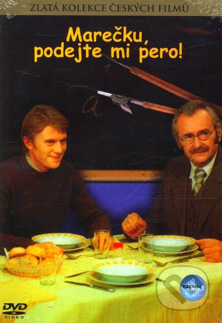 Film: Marečku, podejte mi pero! (Oldřich Lipský) (DVD). Bonton Film, 1976 Film: Marečku, podejte mi pero! (Oldřich Lipský) (DVD). Bonton Film, 1976