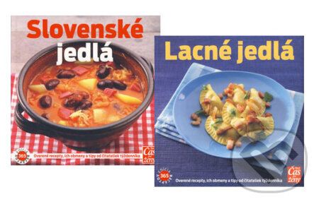 Kniha: Slovenské jedlá + Lacné jedlá (komplet) (Lenka Čileková a Veronika Lucáková). Ringier Axel Springer Slovakia, 2008 Kniha: Slovenské jedlá + Lacné jedlá (komplet) (Lenka Čileková a Veronika Lucáková). Ringier Axel Springer Slovakia, 2008