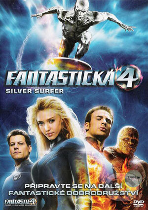 Film: Fantastická štvorka a silver surfer (Tim Story) (DVD). Bonton Film, 2007 Film: Fantastická štvorka a silver surfer (Tim Story) (DVD). Bonton Film, 2007