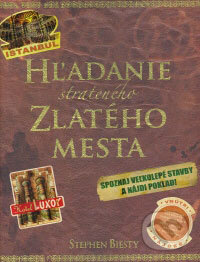 Kniha: Hľadanie strateného Zlatého mesta (Stephen Biesty). Eastone Books Kniha: Hľadanie strateného Zlatého mesta (Stephen Biesty). Eastone Books