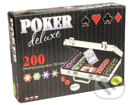 Spoločenská hra: Poker Deluxe (Albi). Albi, 2008 Spoločenská hra: Poker Deluxe (Albi). Albi, 2008
