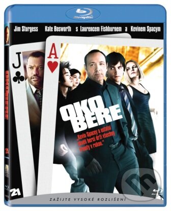 Film: 21: Oko berie (Robert Luketic) (Blu-ray). Bonton Film, 2008 Film: 21: Oko berie (Robert Luketic) (Blu-ray). Bonton Film, 2008